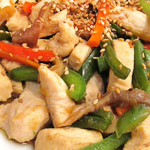 3.Pollo con verduras