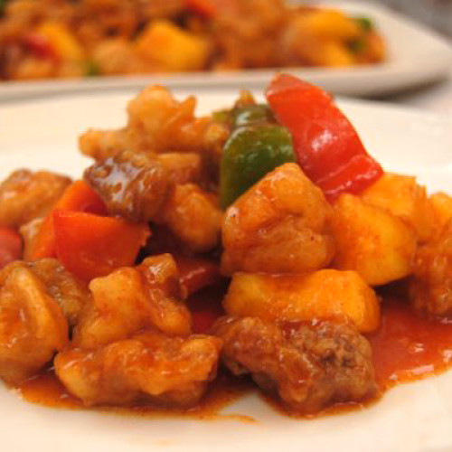 2.Cerdo agridulce