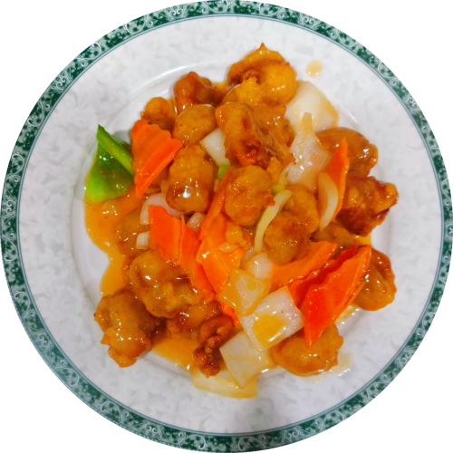 10.Cerdo agridulce