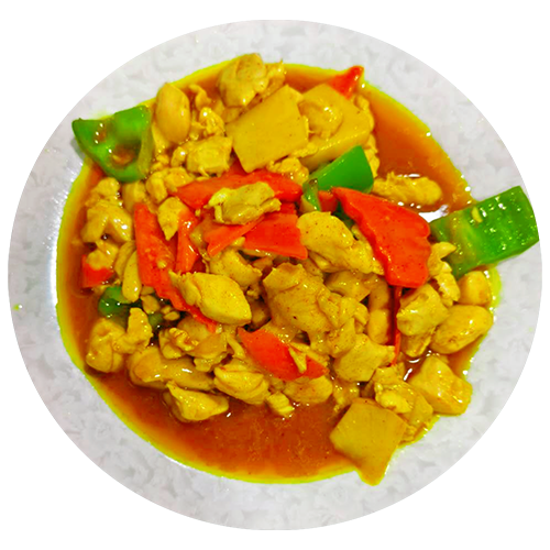 Pollo con curry