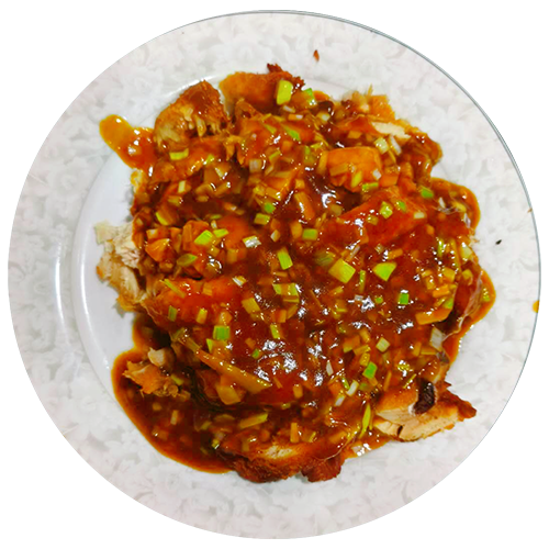 Pollo frito estilo chino