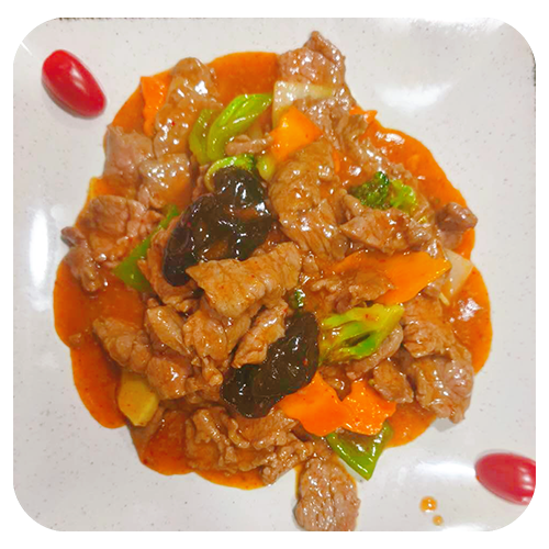 Ternera curry picante tallandia