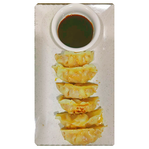 Empanadillas de cerdo a la plancha